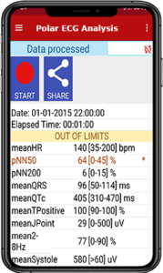 Muscle Oxygen Training: Polar H10 ECG tracing - a short how to guide